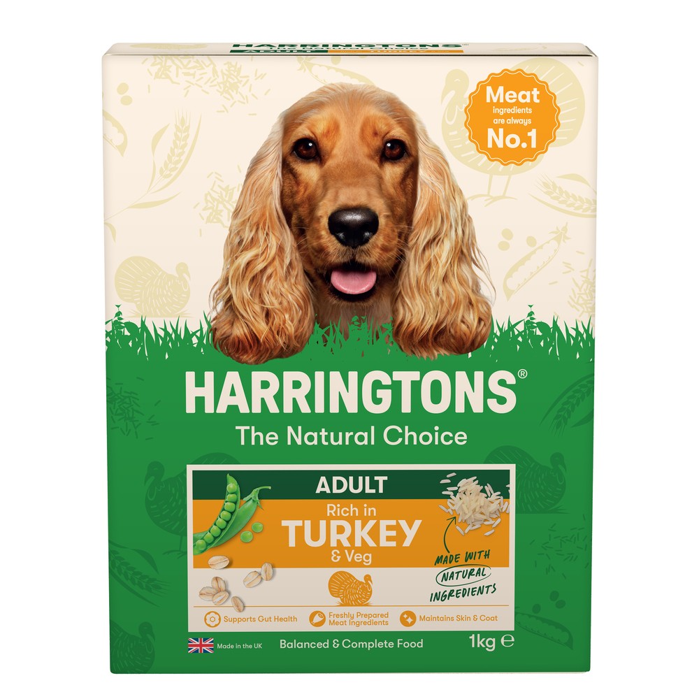Harringtons Harringtons Grain Free Turkey Adult Dry Dog pet food packaging